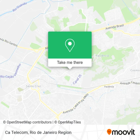 Ca Telecom map