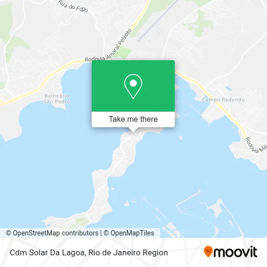Cdm Solar Da Lagoa map