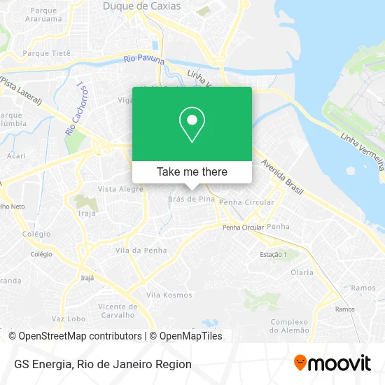 GS Energia map