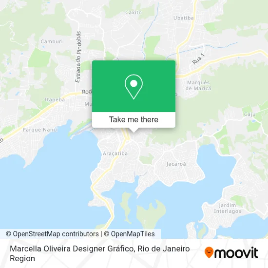Marcella Oliveira Designer Gráfico map