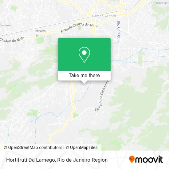 Hortifruti Da Lamego map