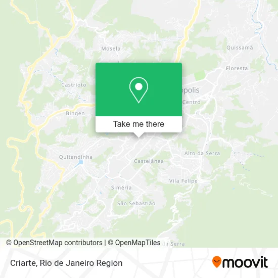Criarte map