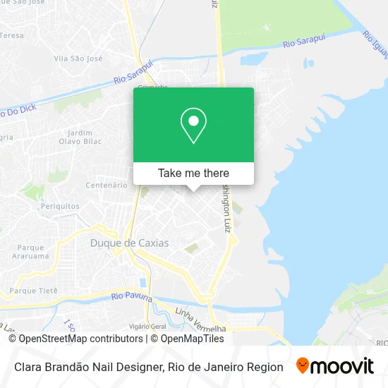 Clara Brandão Nail Designer map