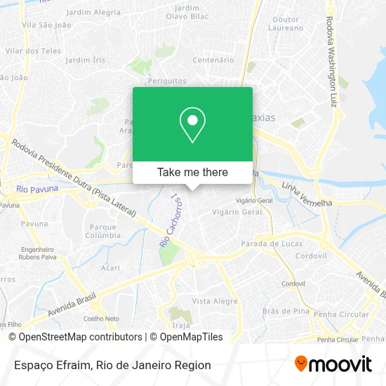 Espaço  Efraim map