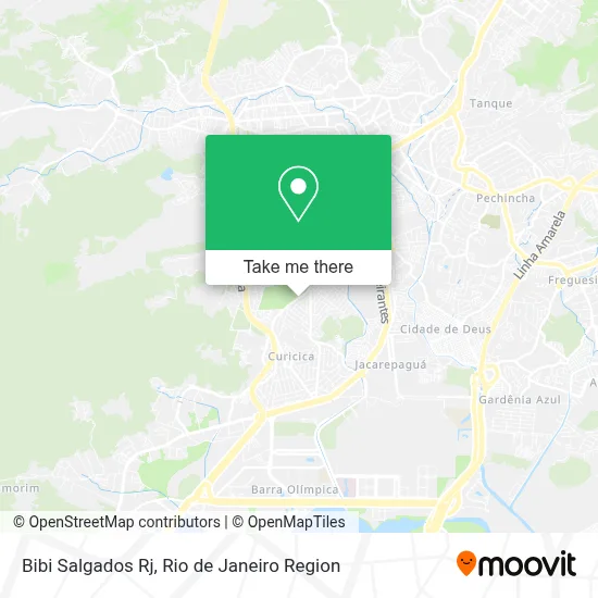 Bibi Salgados Rj map