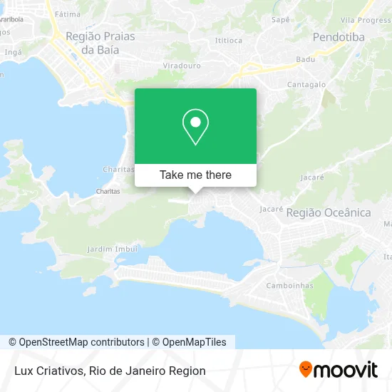 Lux Criativos map