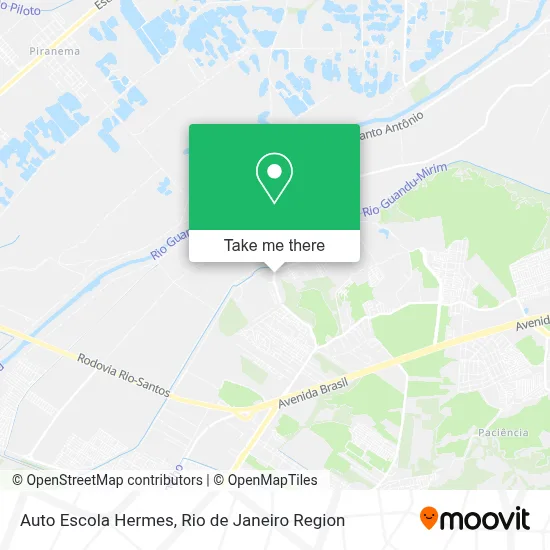 Auto Escola Hermes map