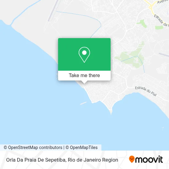 Orla Da Praia De Sepetiba map