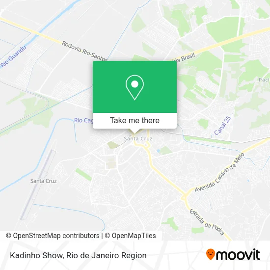 Kadinho Show map