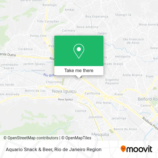 Aquario Snack & Beer map