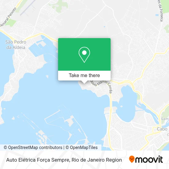 Auto Elétrica Força Sempre map