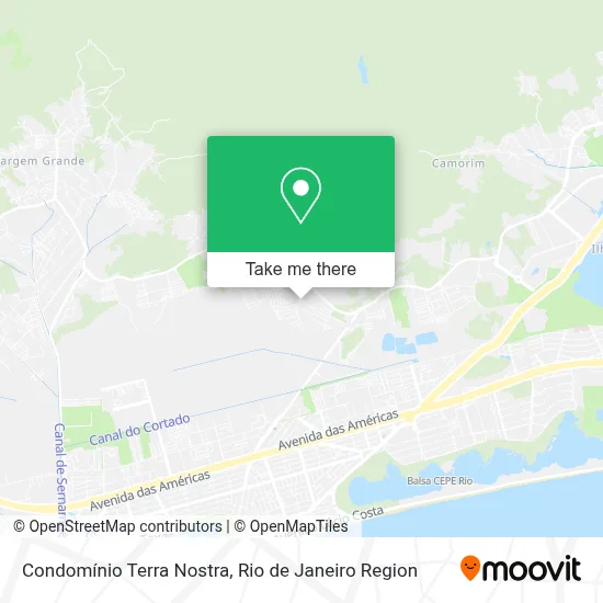 Condomínio Terra Nostra map