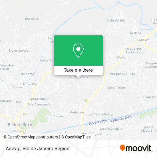 Adevip map