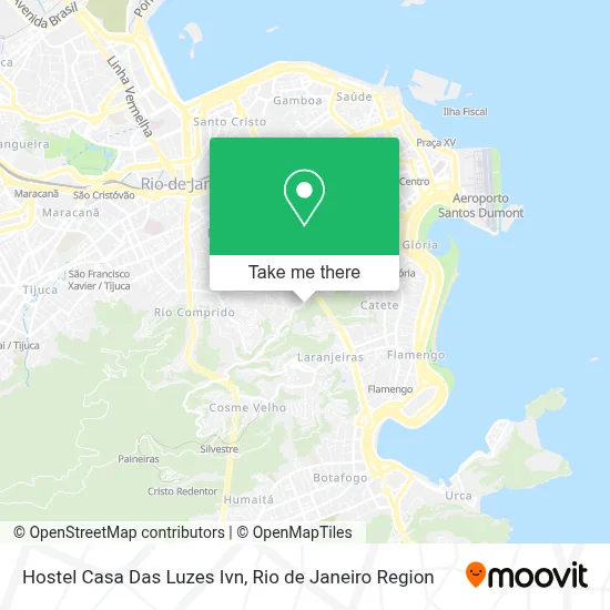 Hostel Casa Das Luzes Ivn map