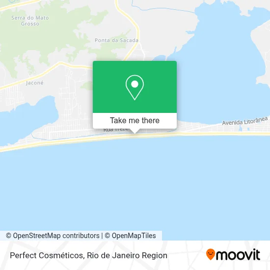 Perfect Cosméticos map