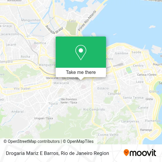 Drogaria Mariz E Barros map