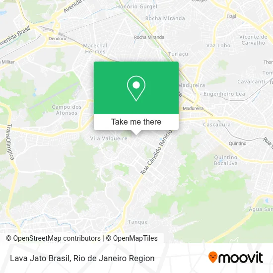 Lava Jato Brasil map