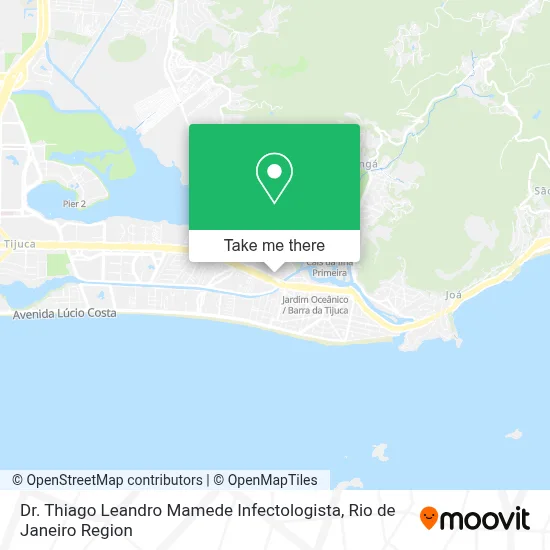 Dr. Thiago Leandro Mamede Infectologista map