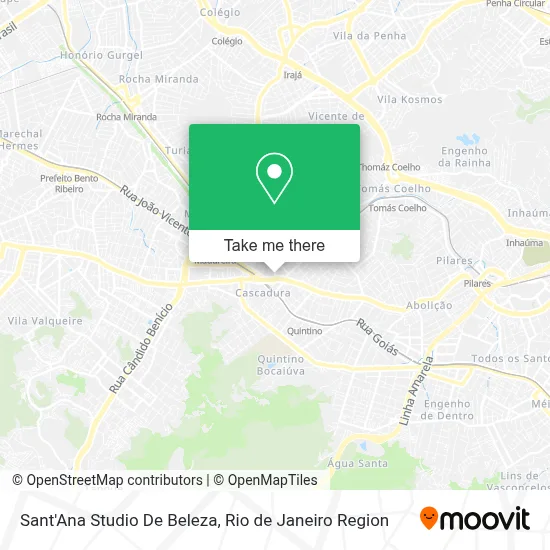 Sant'Ana Studio De Beleza map