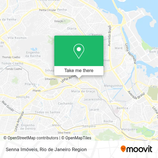 Senna Imóveis map