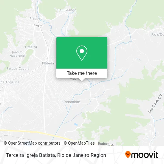 Terceira Igreja Batista map