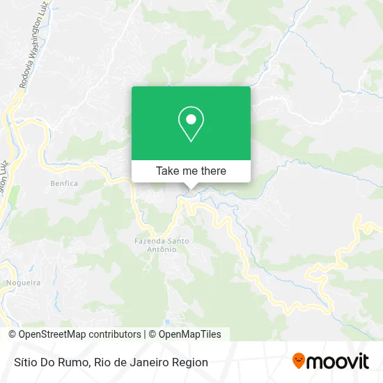 Sítio Do Rumo map