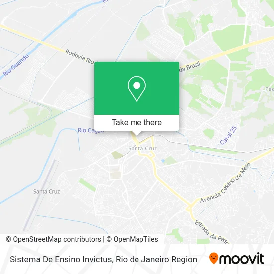 Sistema De Ensino Invictus map
