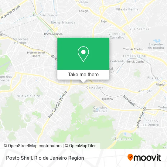 Posto Shell map
