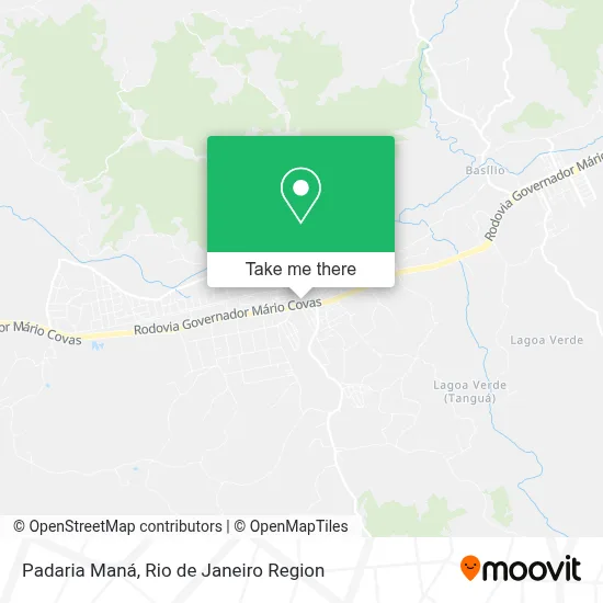 Padaria Maná map