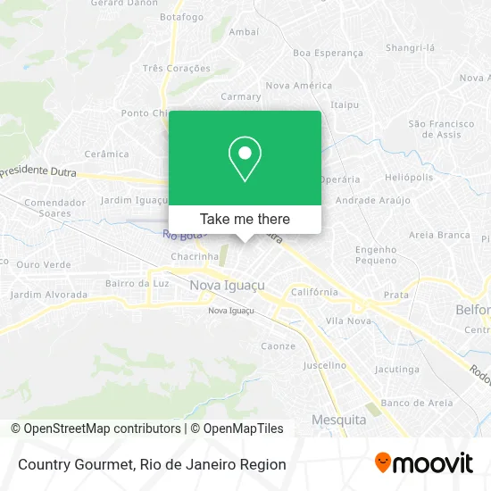 Country Gourmet map