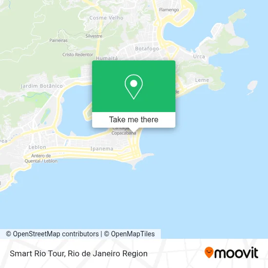 Smart Rio Tour map