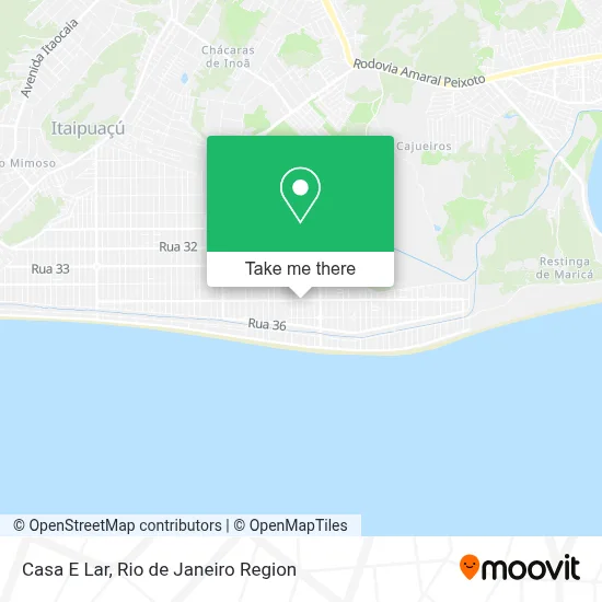 Casa E Lar map