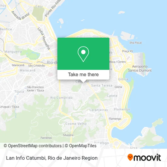 Lan Info Catumbi map