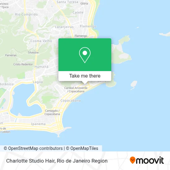 Charlotte Studio Hair map