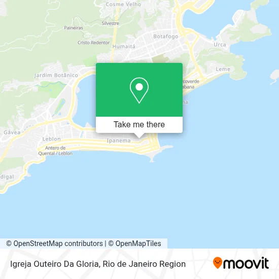 Igreja Outeiro Da Gloria map