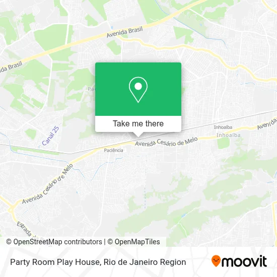 Party Room Play House map