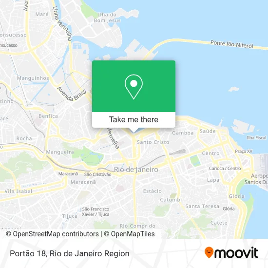 Portão 18 map