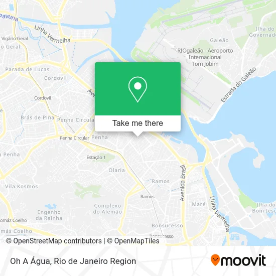 Oh A Água map