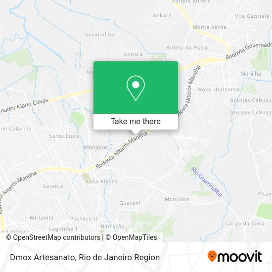 Dmox Artesanato map