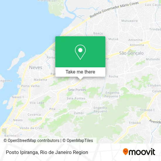 Posto Ipiranga map