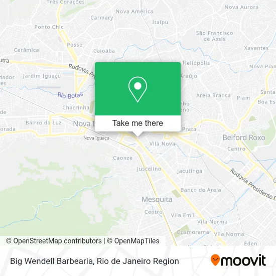 Big Wendell Barbearia map