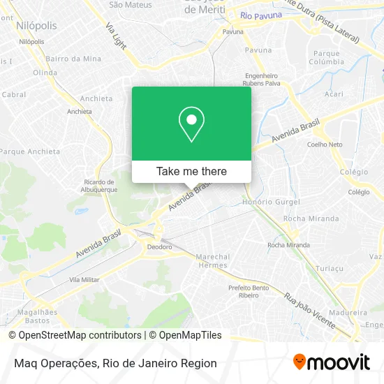 Maq Operações map