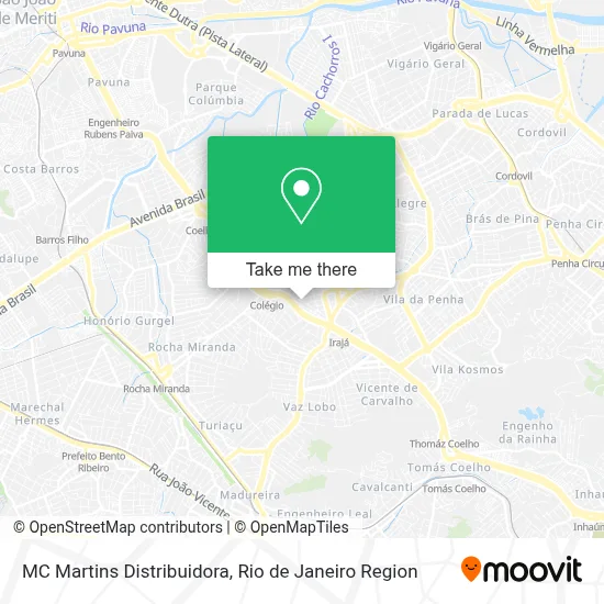 MC Martins Distribuidora map