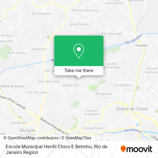 Escola Municipal Henfil Chico E Betinho map