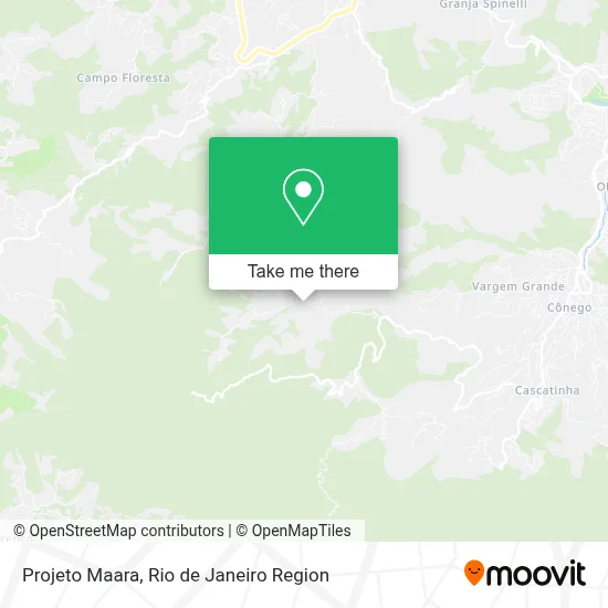 Projeto Maara map