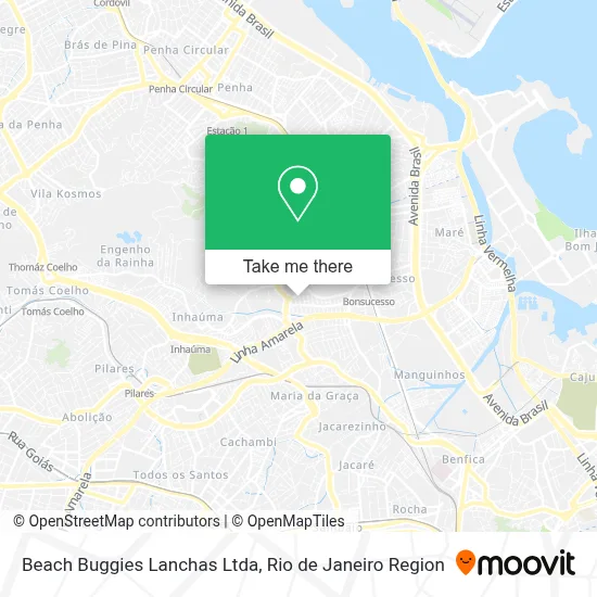 Beach Buggies Lanchas Ltda map