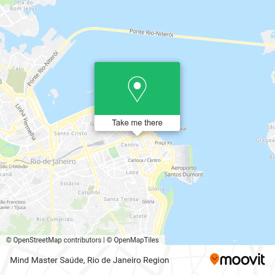 Mind Master Saúde map