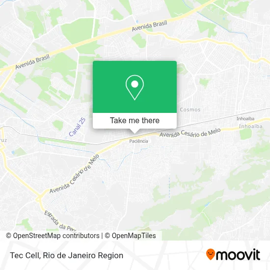 Tec Cell map