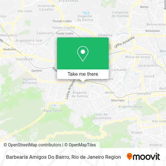 Barbearia Amigos Do Bairro map