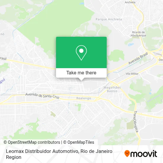 Leomax Distribuidor Automotivo map